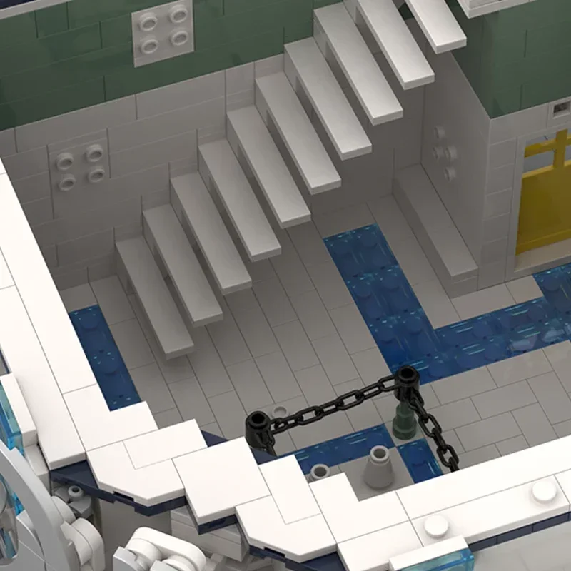 Moc Gebäude Ziegel Street View Modell Stadt Ecke Kunst Galerie Technologie Modulare Block Geschenke Spielzeug Für Kinder DIY Sets Montage