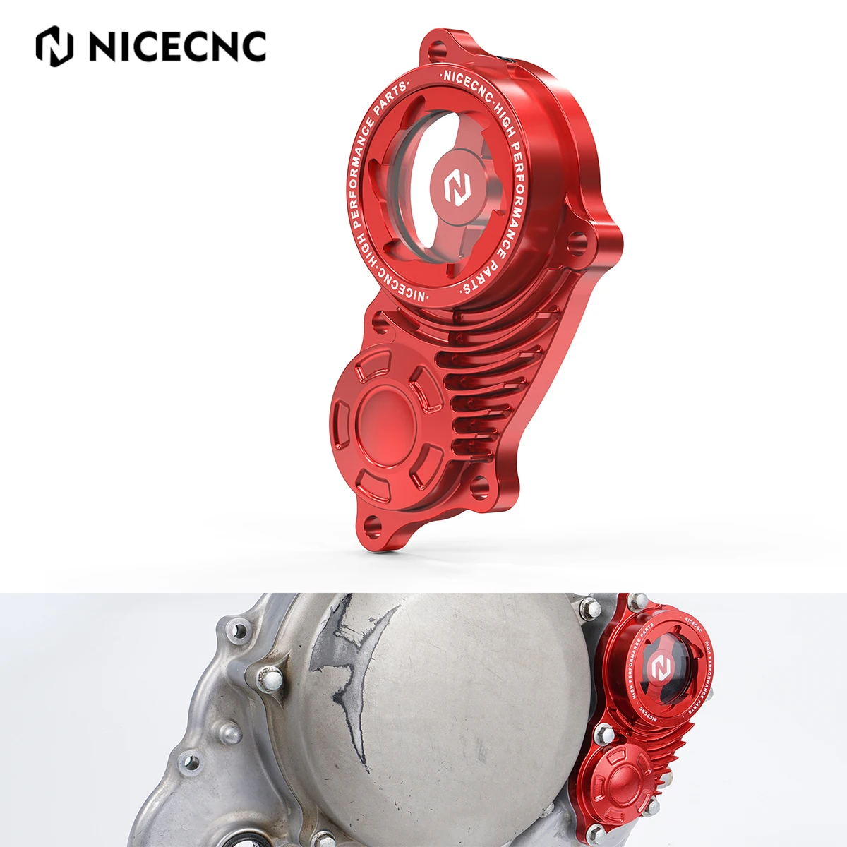 NICECNC For Honda XR650R 2000-2007 Motorcycle Engine Oil Filter Cover Guard Protector Aluminum XR 650R XR 650 R 2006 2005 2004
