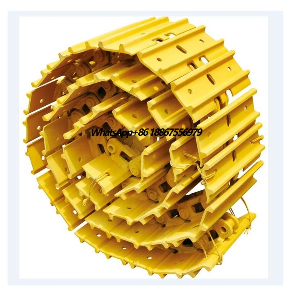 

Mini Excavator Undercarriage Parts Rubber Track Swamp Shoe Plate 1000 mm Bulldozer Single Track Grouser Shoe Assy D4d Pc200