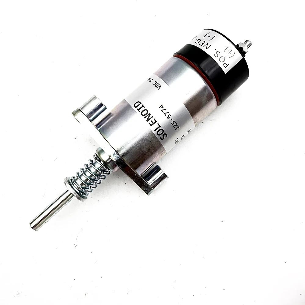 Excavator Engine Flame Out Solenoid Valve Switch 125-5774 Compatible with Caterpillar 3304 3304B 3306 3306B 3306C 3406B 3406C