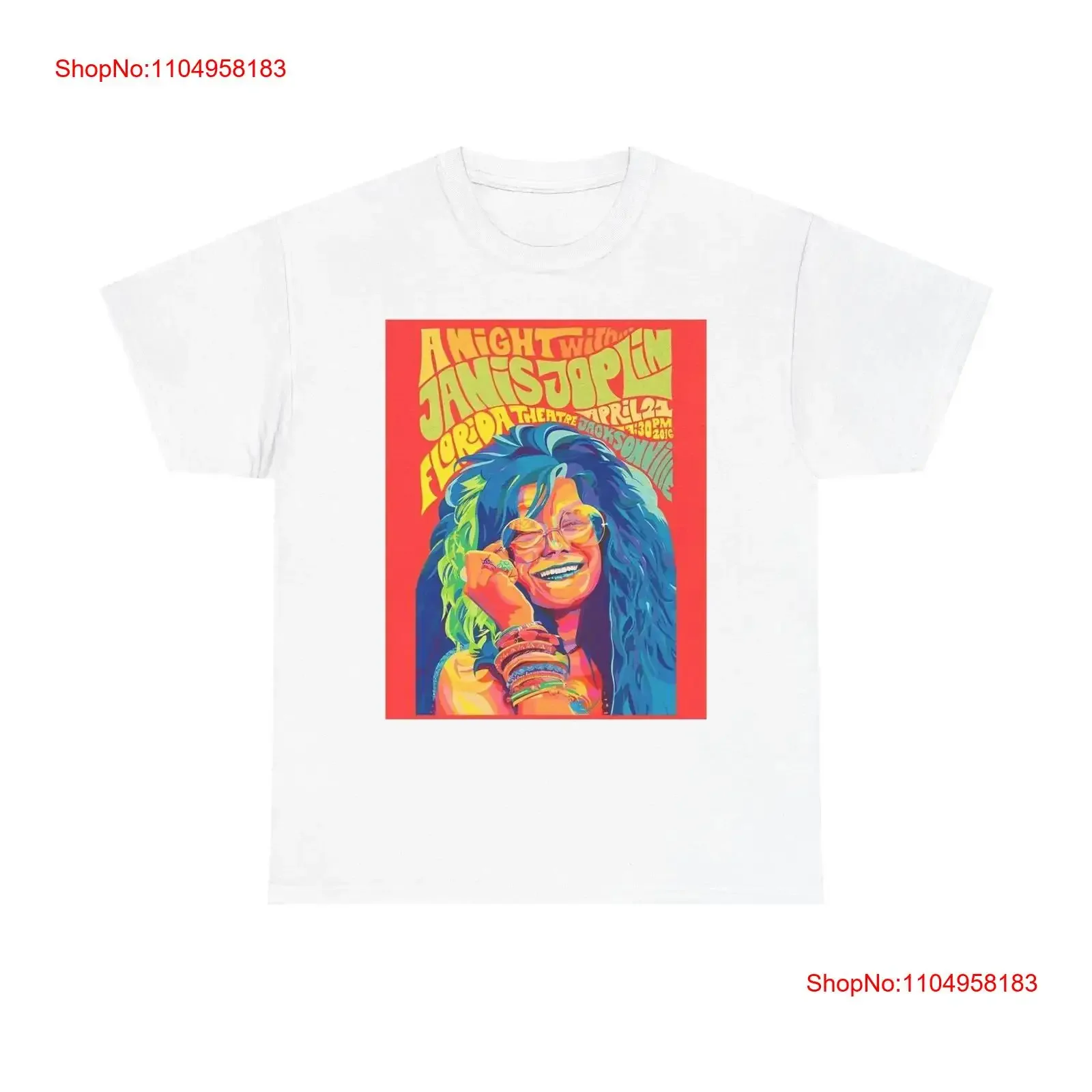 

Janis Joplin Poster T Shirt BRAND NEW Apparel USA vintage Washed Top For Everyday Wear Unisex streetwear Stretched Casual