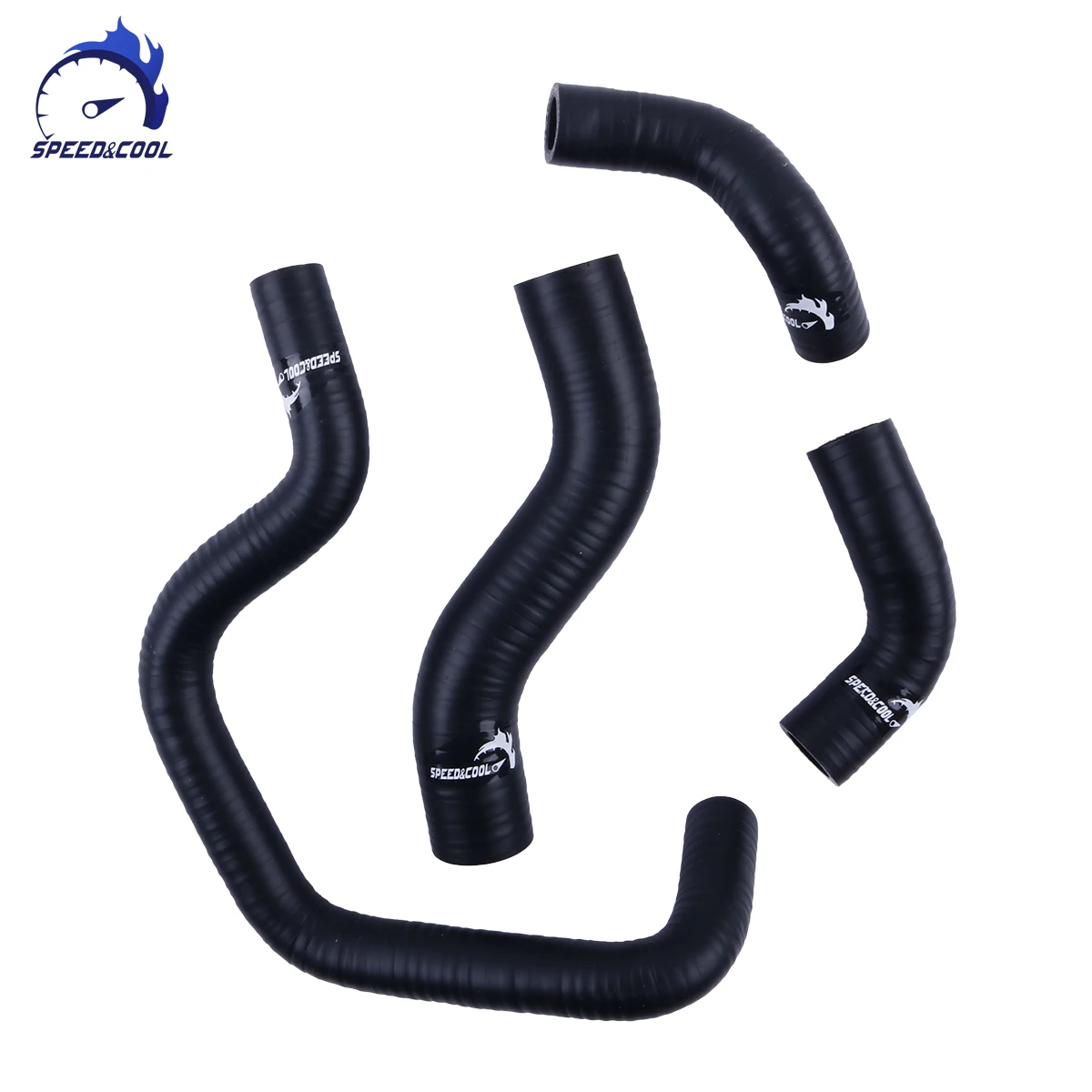 SPEED&COOL For 2001-2006 Honda Shadow Spirit 750 VT750DC Black Widow Motorcycle Silicone Radiator Coolant Hose Kit