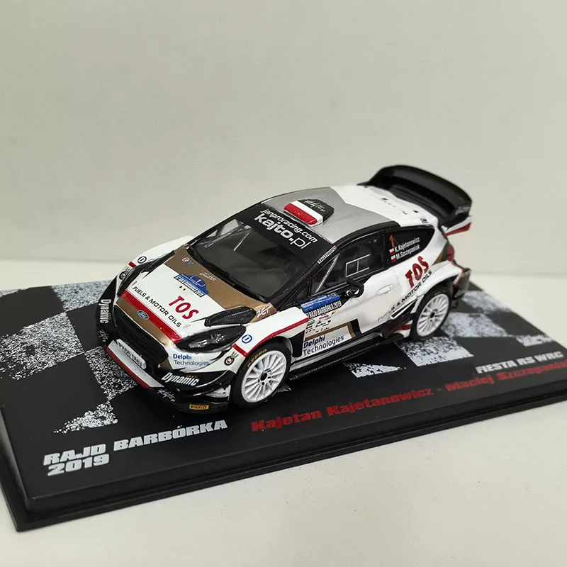 

DEA 1/43 Scale FIESTA WRC #1 2019 Alloy Simulation Car Model Static Collection Decorated Holiday Gifts Toys Souvenir Gift