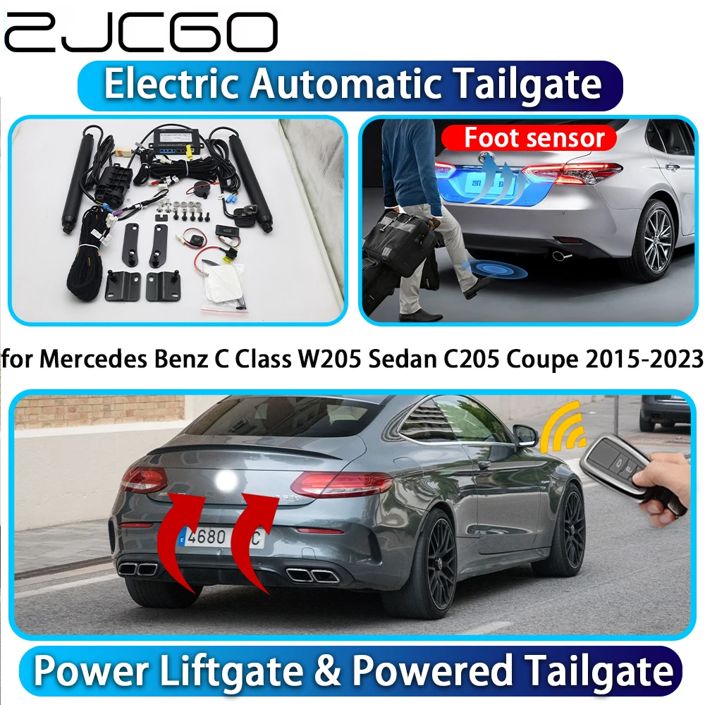 for Mercedes Benz C Class W205 Sedan C205 Coupe 2015-2023 Automatic Power Liftgate Powered Tailgate Intelligent Trunk Lift Kit