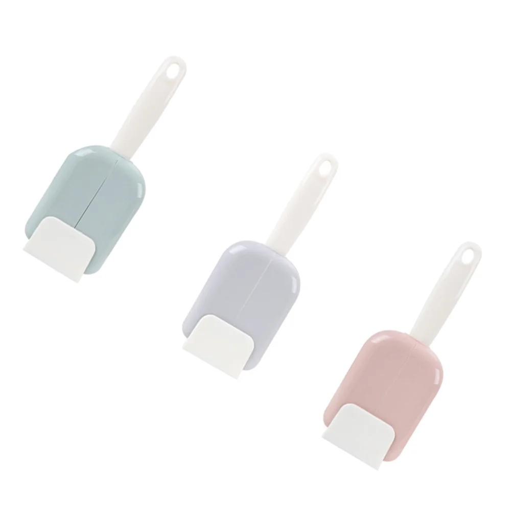 

2Pcs Rice Spoon Storage Rack Automatic Open Close Spoon Holder Dustproof Rice Scoop Cover Kitchen Organizer