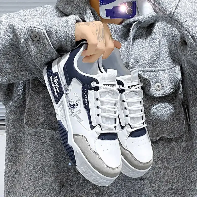 

Уличные женские кроссовки с завязками, обувь на высоком каблуке, женские Sapateneis, спортивные теннисные бейджи, школьные пробежки, подарки