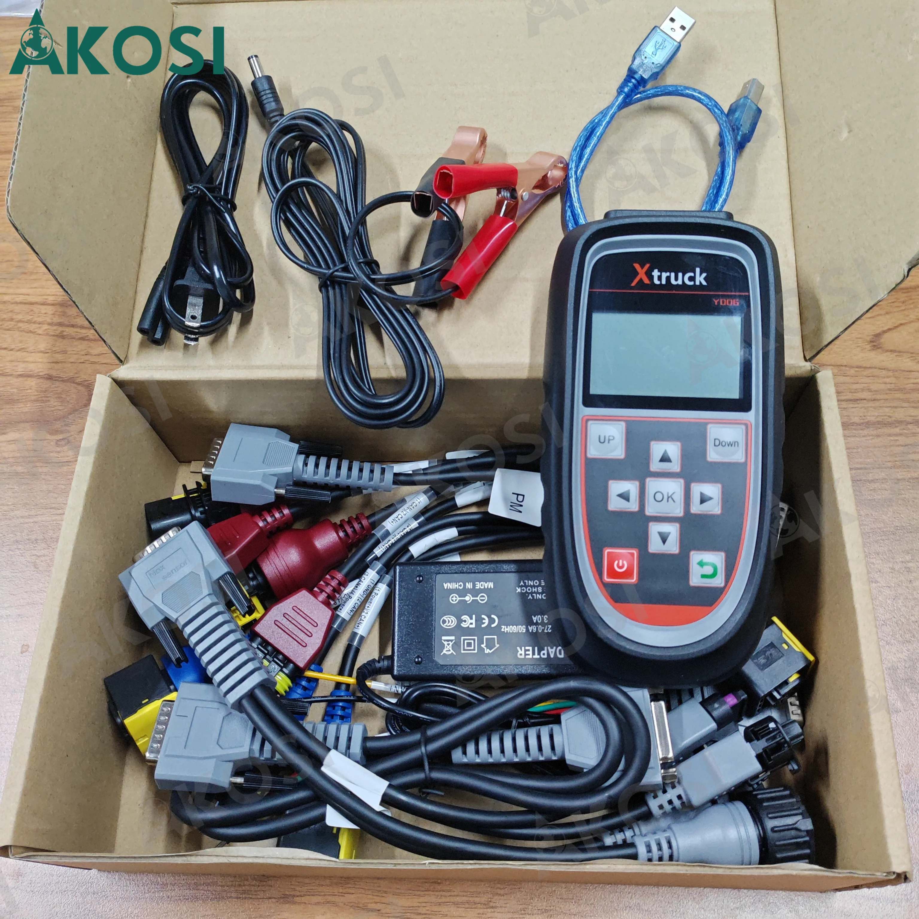 Xtruck Y006 EURO 6 CAN J1939 sensor tester Truck Nitrogen Detector Test NOx PM Urea Level Exhaust Temperature Sensor