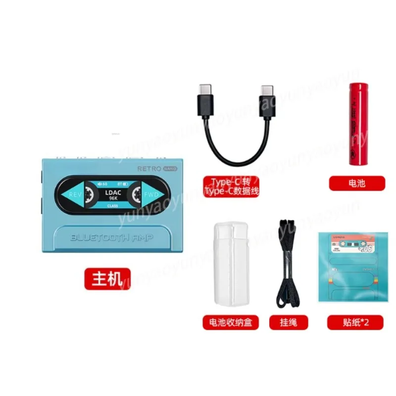 RETRO NANO Lossless LDAC Bluetooth Audio Receiver HIFI Portable Headset Amplifier