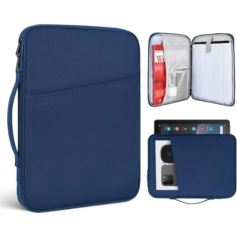 

11 Inches 29X2X23cm Multifunction Business Holder Case Ipad Bag Office Filing Briefcase Document Organizer Folder Padfolio
