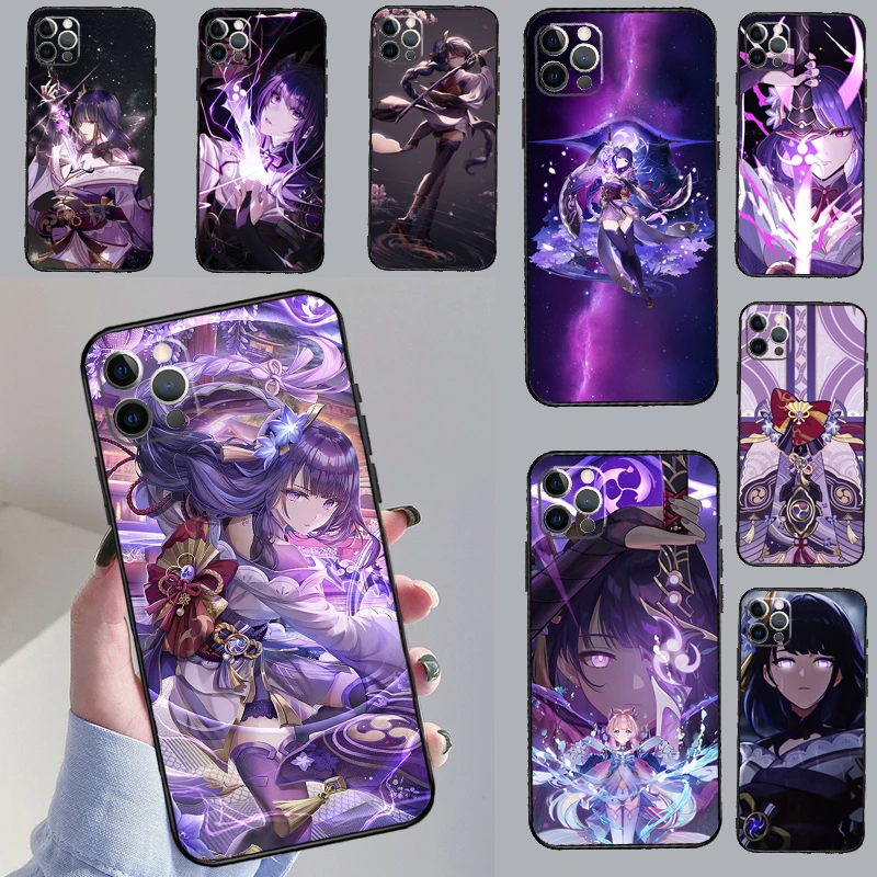 Raiden Shogun Genshin Impact Case For Samsung Galaxy M15 M35 M55 M06 M16 M36 M56 M53 M13 M12 M11 M51 M32 M52 M14 M34 M54