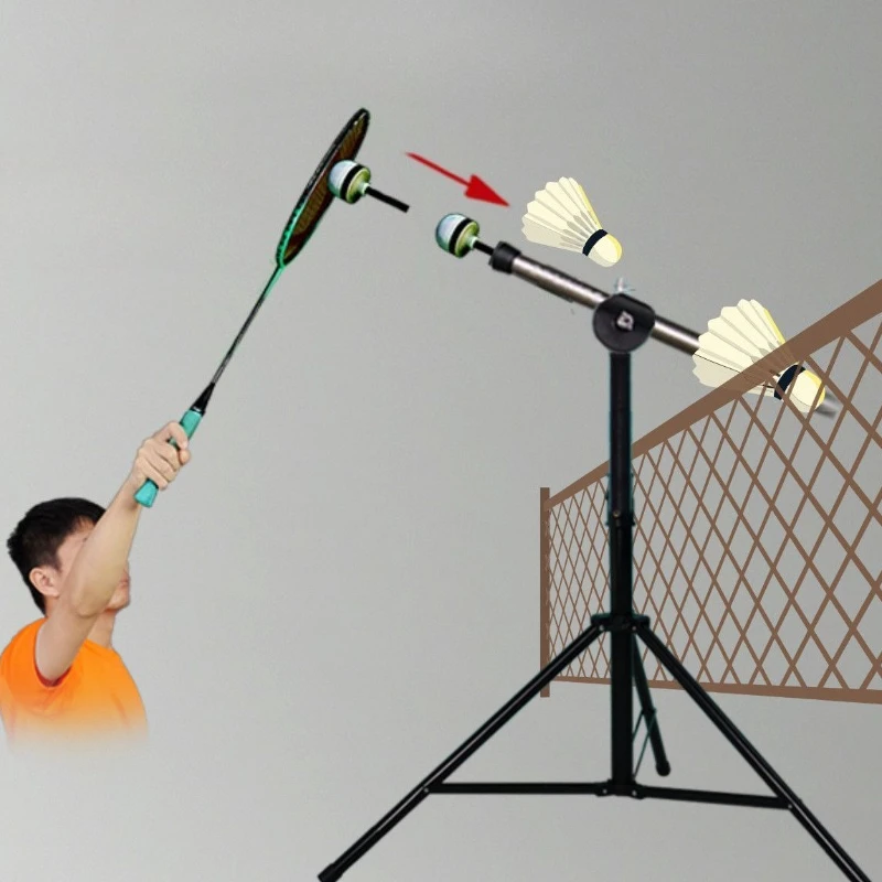

Регулируемое устройство для тренировки бадминтонного свинга, масштабируемый тренажер для бадминтона, прочный тренажер для отработки ударов, профессиональное спортивное оборудование