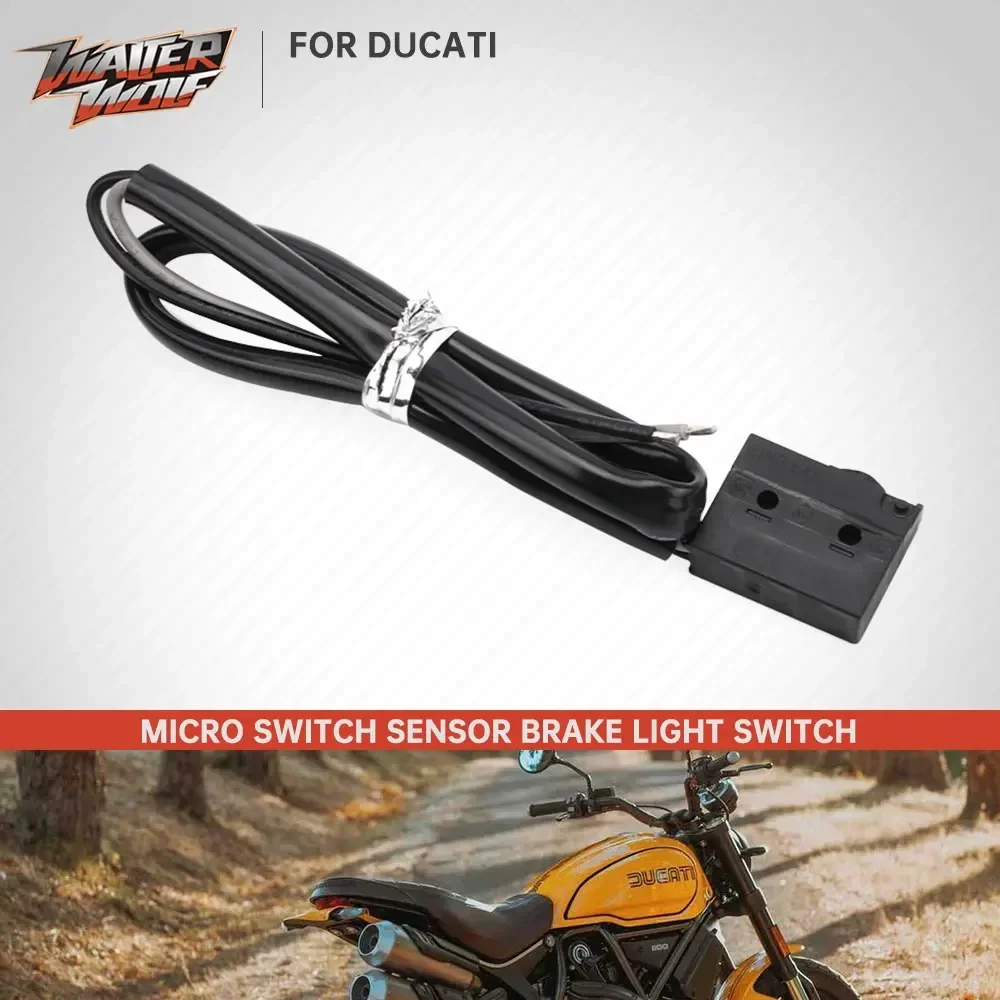 Brake Stop Light Lamp Micro Switch Sensor Wire Cable For Ducati Scrambler 1100 800/803 Classic Urban Full Throttle 2015-2024