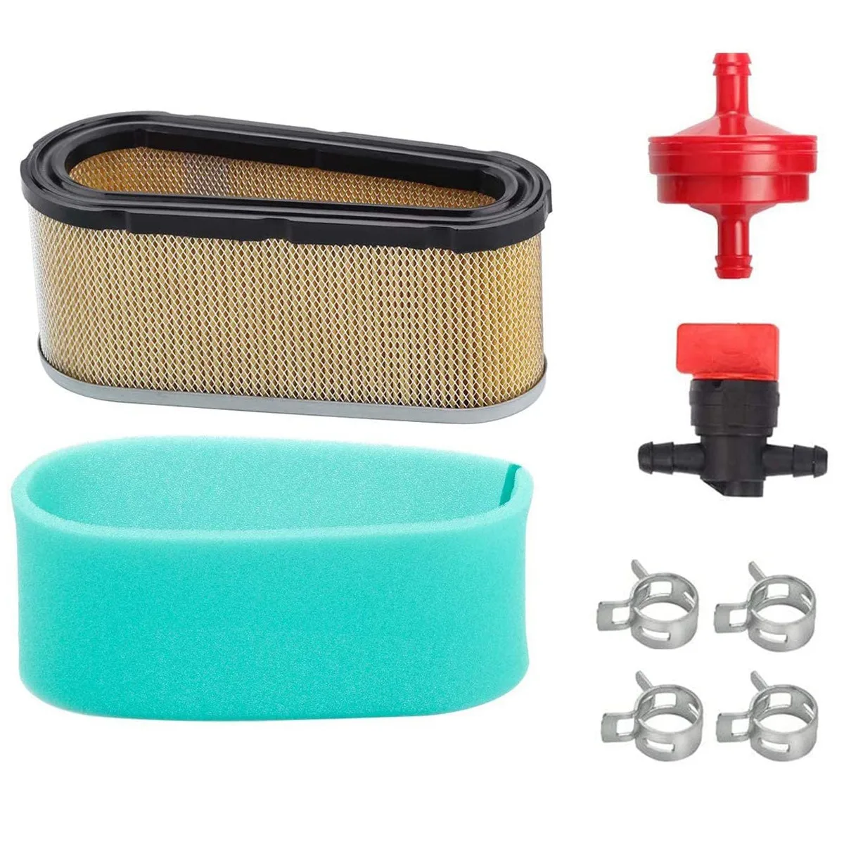 Air Filter & Pre-Filter Kit for Briggs & Stratton 496894S 493909S 272403S Lawn Mower Accessories