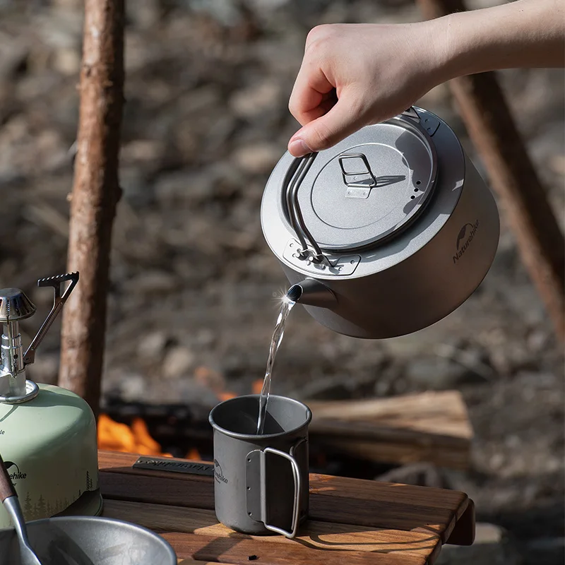 

Outdoor camping camping portable teapot
