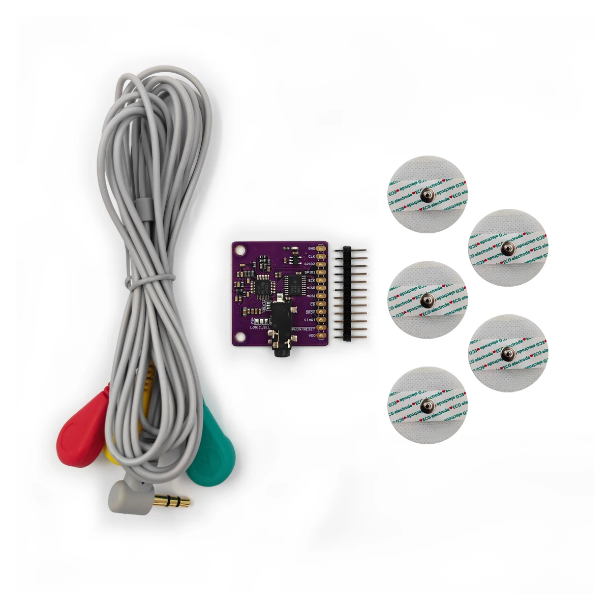 ADS1292R Analog front-end IC for ECG and respiration measurement