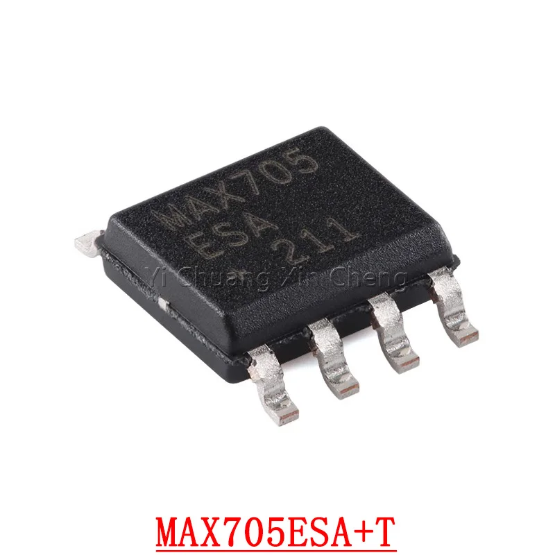 Max705esa + t-8集積回路最大2.5% 、4.65 v動作温度:- 40 c-85 c 10個