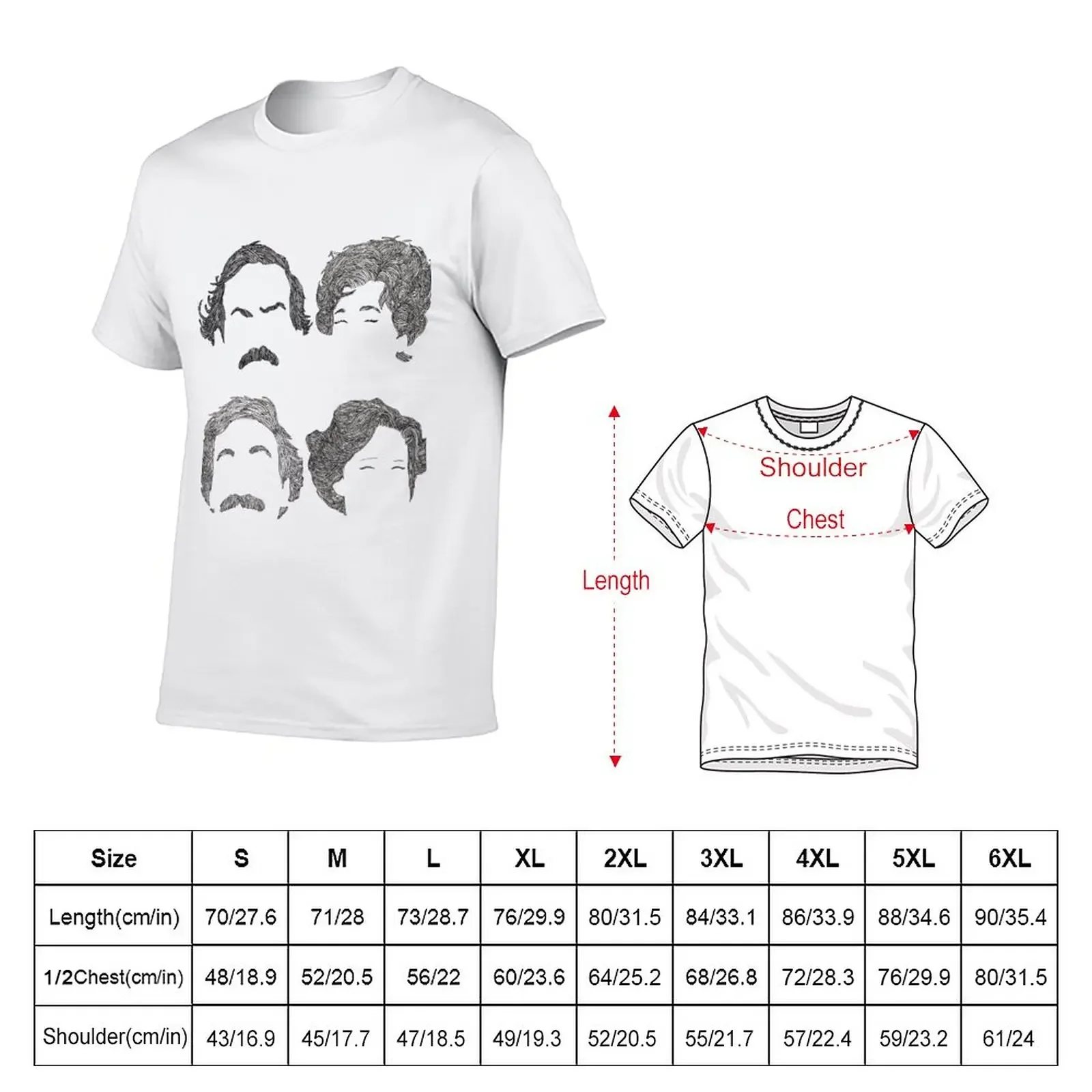 New Fawlty Towers - Hairstyles T-Shirt plus size t shirts plain t-shirt t shirts for men pack