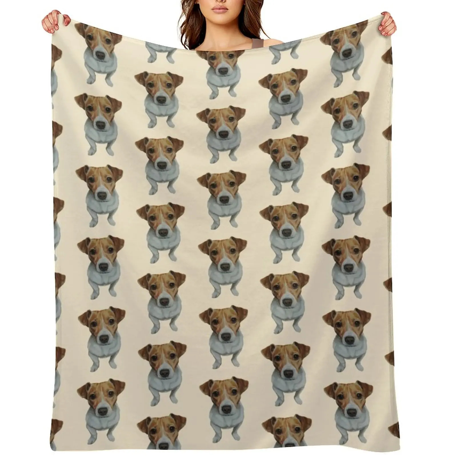 

Sky the Jack Russell Terrier Throw Blanket Weighted Beautifuls Moving Blankets For Sofas Blankets