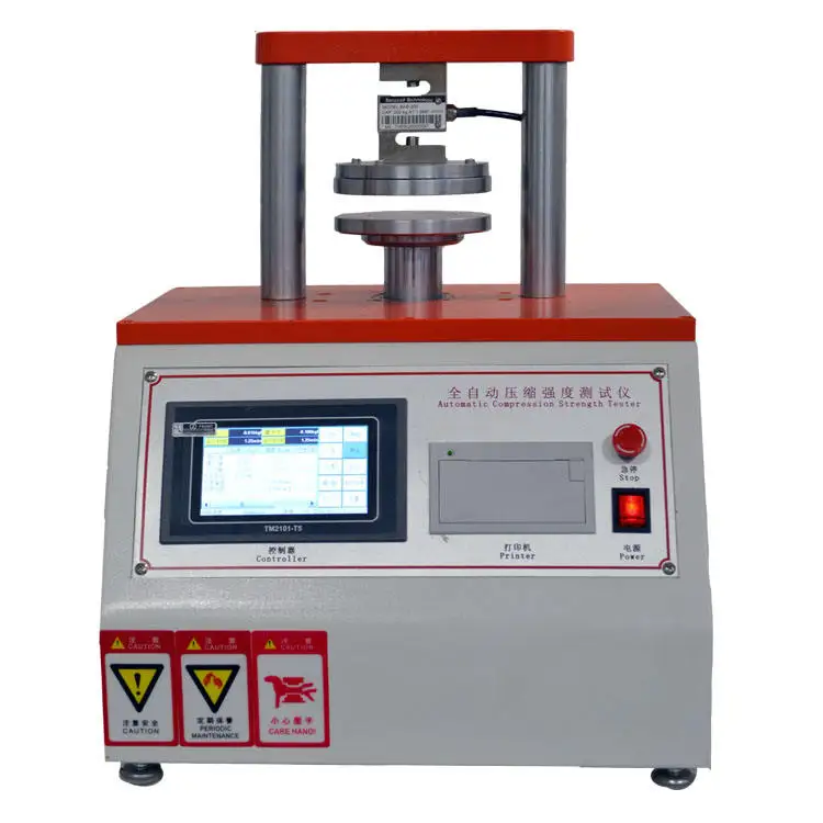 Rct Ect Paper Crush Tester Ring Compression Edge Crush Testing Machine for Paper Tube