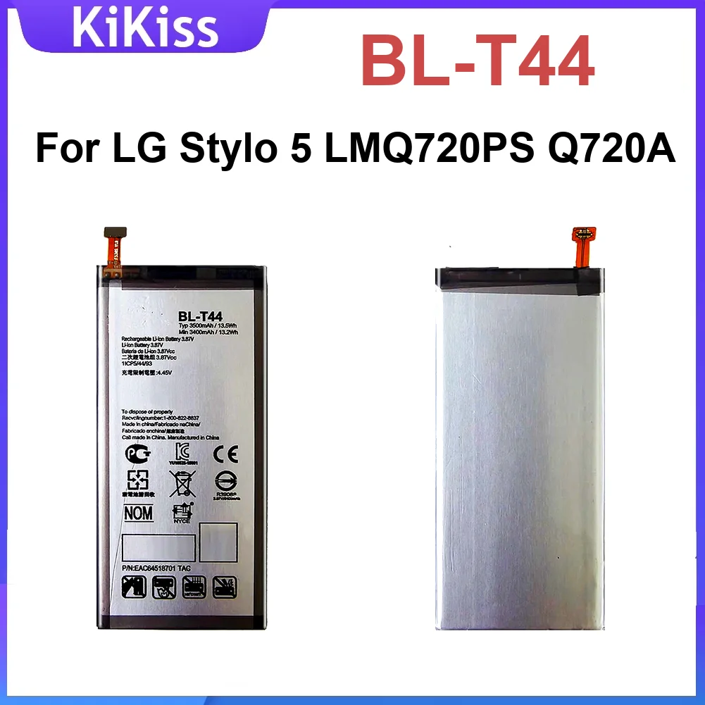 

Долговечный аккумулятор высокой емкости для мобильного телефона Bl-T44 для LG Stylo 5 LMQ720PS Q720A 3500 мАч