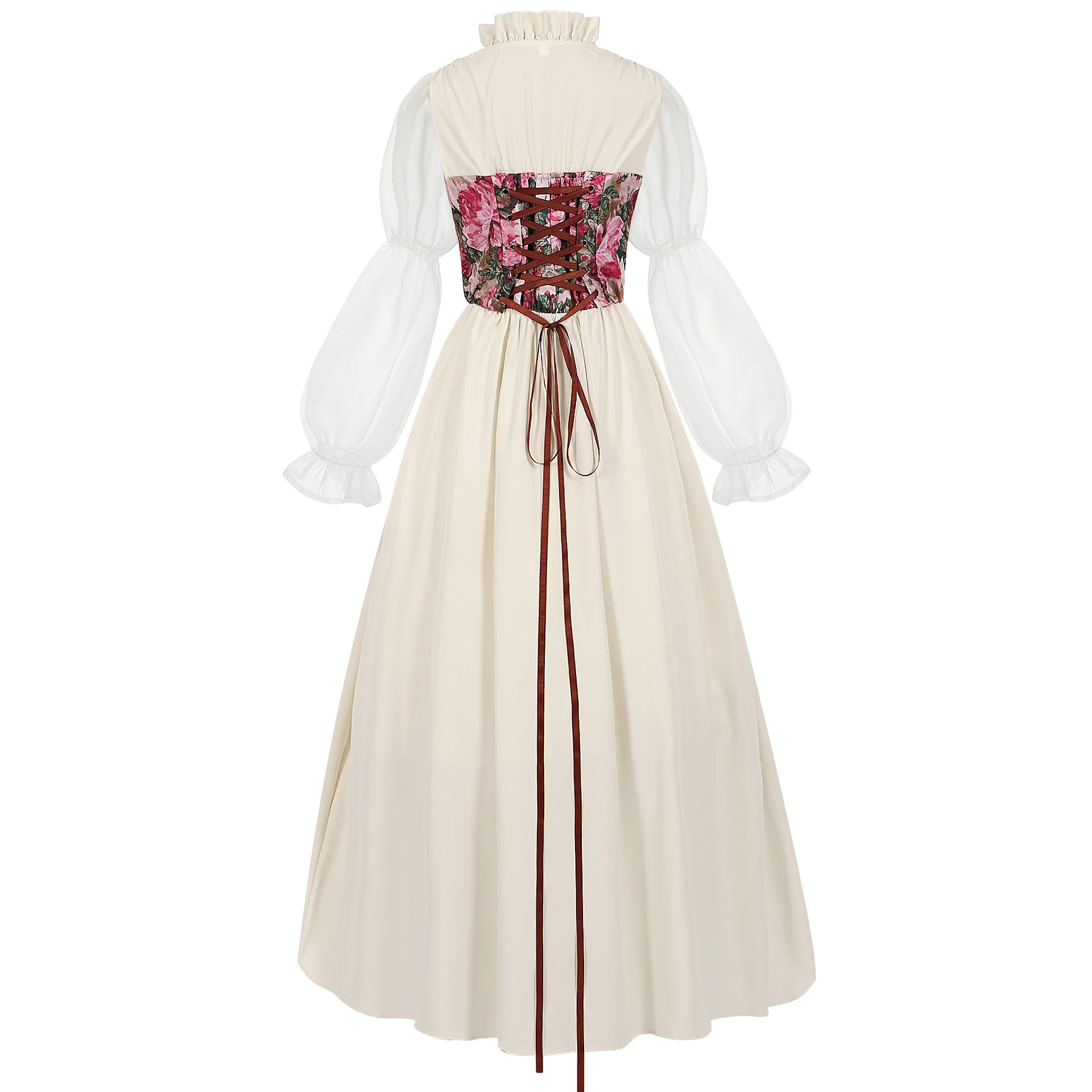 

Medieval Costume loween Girls' Witch Cosplay Stage Performance Outfit Traditional Chinese Ethnic Women's Clothing