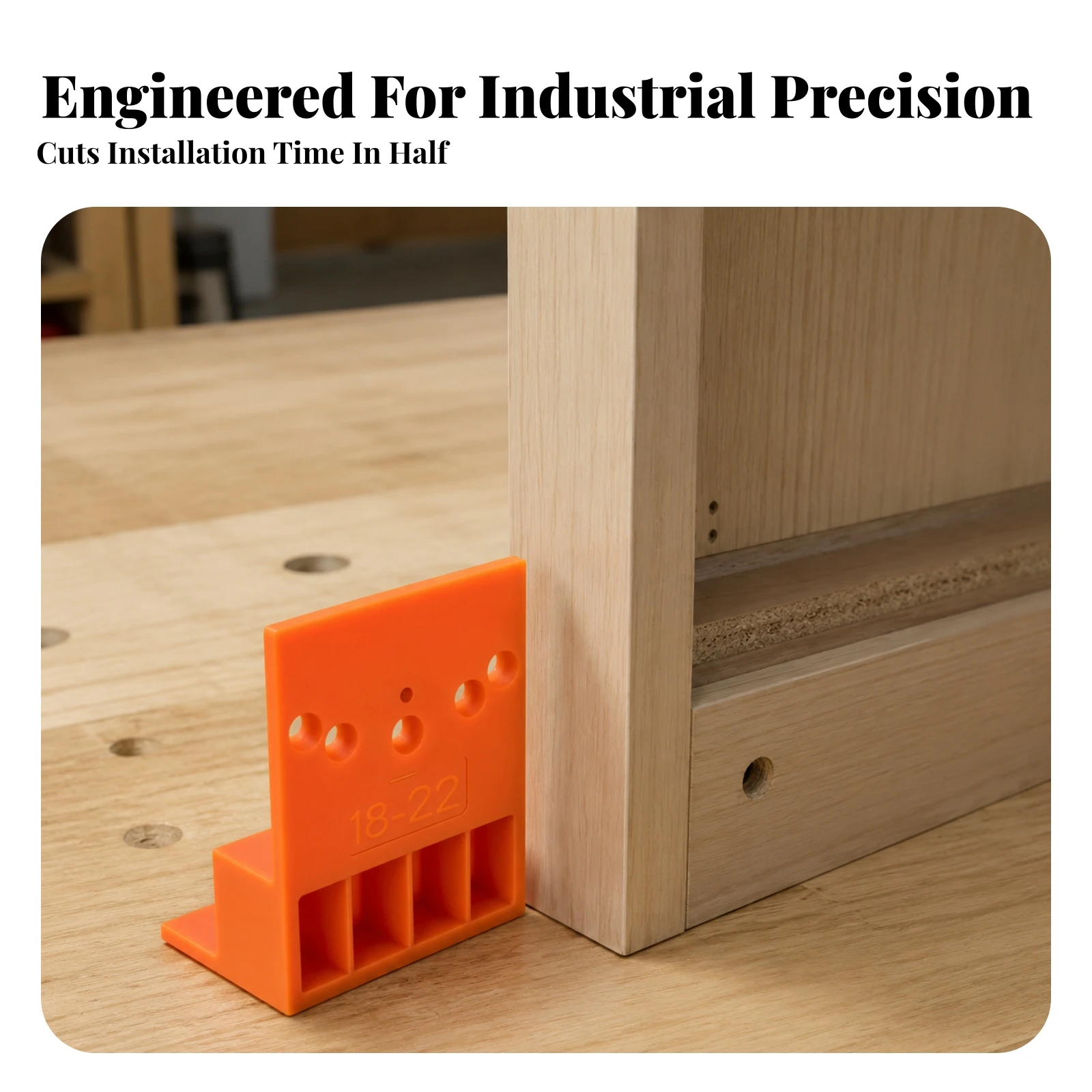 3 Pieces Wardrobe Installation Guide Accurate Positioning Guide with Screwdriver Bit Alignment Guide Precision Tool