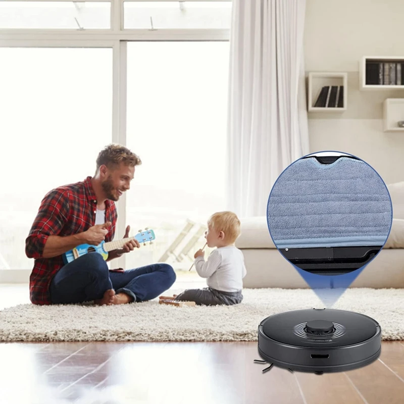 AB43-For Roborock S8/S8+, S7/S7+, S7 Maxv Ultra, S7 Maxv, S7 Pro Ultra Vacuum Cleaner Main Side Brush Hepa Filter Mop Cloth