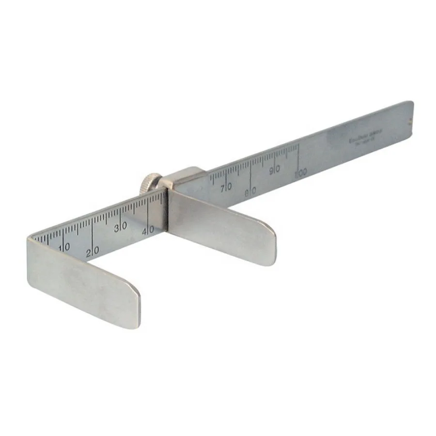 1 Pcs Stainless Steel Orthodontics Caliper Teaching Simulation Measurement Tool