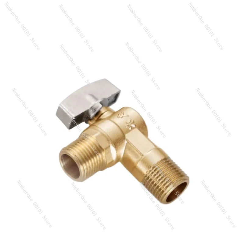 

46 Points Ball Core Full Open Large Flow Angle Valve Copper Ball Valve Gas Water Heater Hot and Cold Triangle Valve Switch