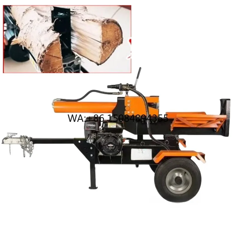 25 Ton Electric Timberking Log Splitter Wood Processor for Forest Farm Construction Used Condition