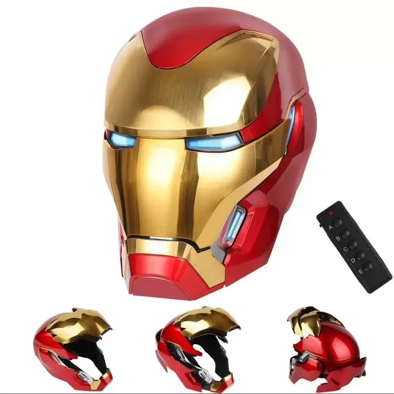 MK50 Iron Man Wearable Helmet Voice Control Design Cosplay Desk Ornament Decoration Collectible Birthday Gift For Anime Fans view 6