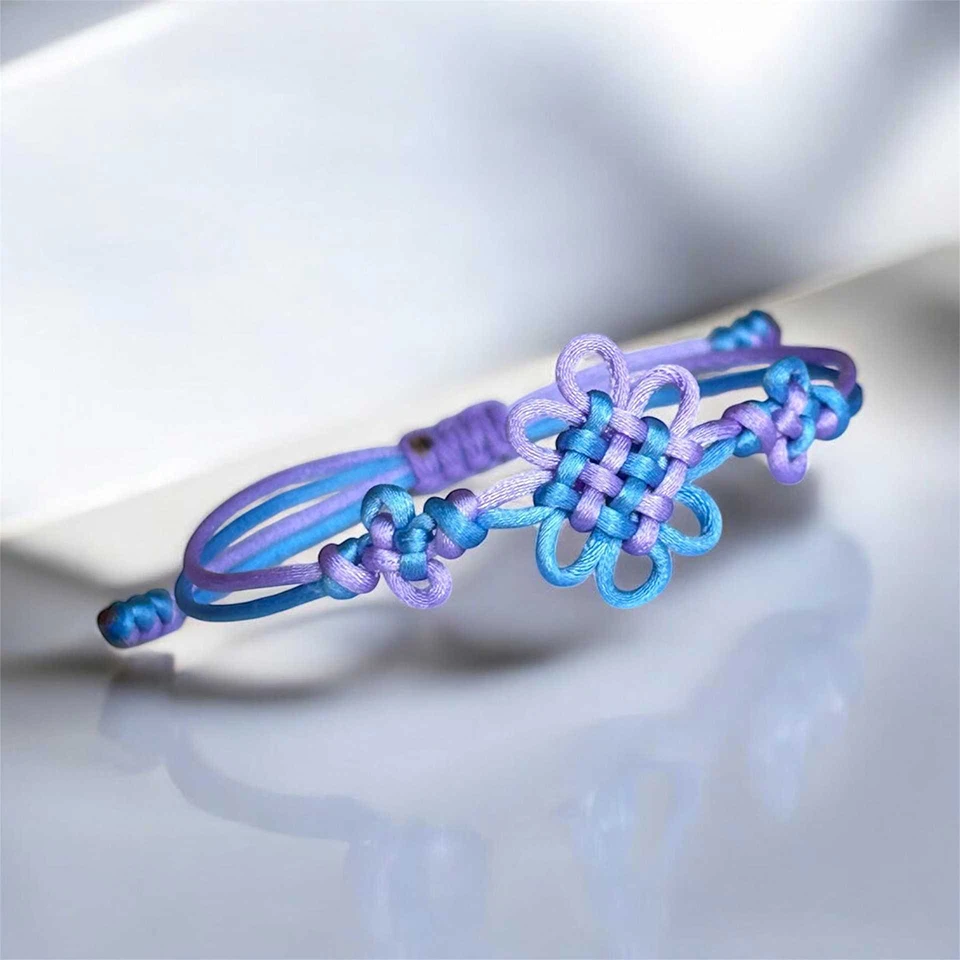 Anime KPop Demon Hunters HUNTR/X Rumi Cosplay Bracelet Woven Rope Chain Pendant Unisex Bracelets Jewelry Accessories