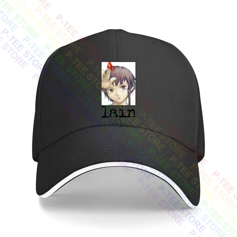 Serial Experiments Lain Anime Science Fiction Baseball Cap Snapback Caps Knitted Bucket Hat