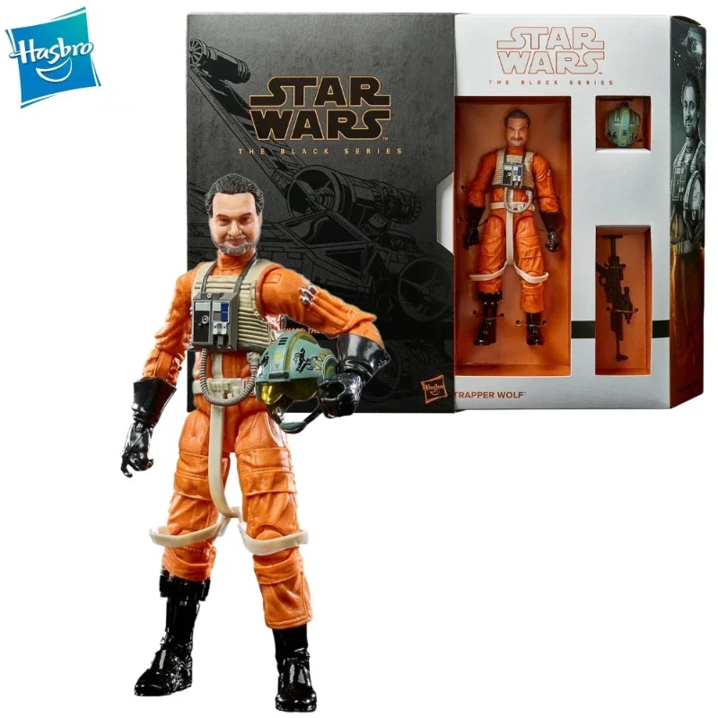 

In Stock Hasbro Star Wars Black Serie Trapper Wolf Action Figure Model Toy Collection Hobby Gift