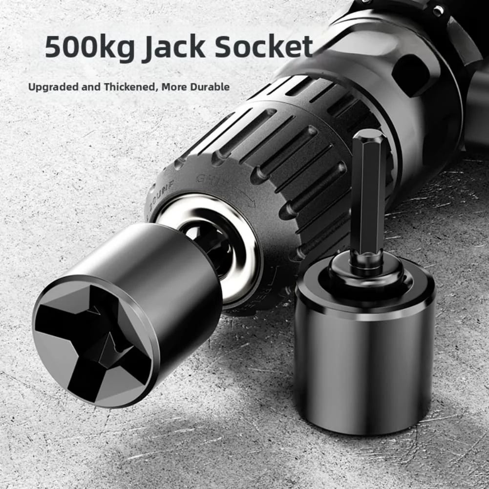 For Tire Changes Socket Adapter Tire Changes Rust Resistant Tool Set Wear And Pressure Resistant 3-second Operation