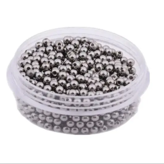 2 Pieces Stainless Steel Ball 14G 16/14G Lip Eyebrow Tongue Replacement Ball Barbell Nose Ring Nipple Body Piercing Jewelry