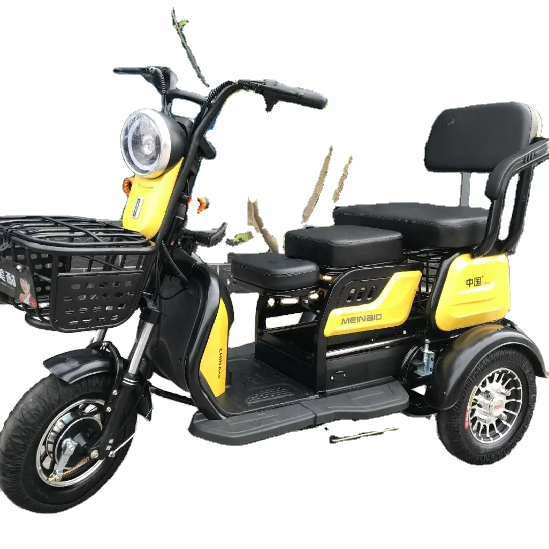 

Adult Electric Tricycle Three wheelers 48V600W Differential tricycles 3 wheel electric mobility scooter