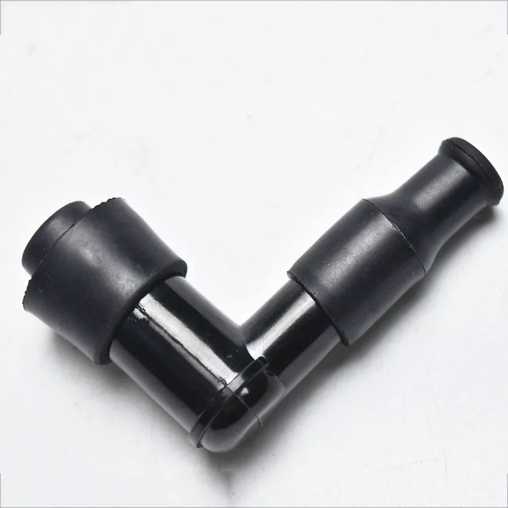 Cabeza de bujía de bobina de encendido para motocicleta Suzuki Kawasaki Yamaha Pit Dirt bike, tapa de bujía de codo
