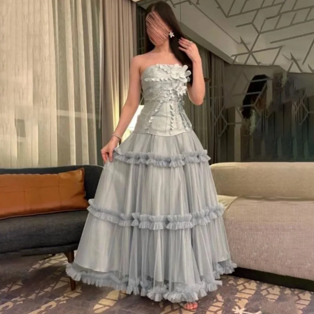 

Fashionable Romantic Prom Dress Charming Mermaid Beading evening dresses Floor Length O Neck Red Carpet Dress luxury 2025