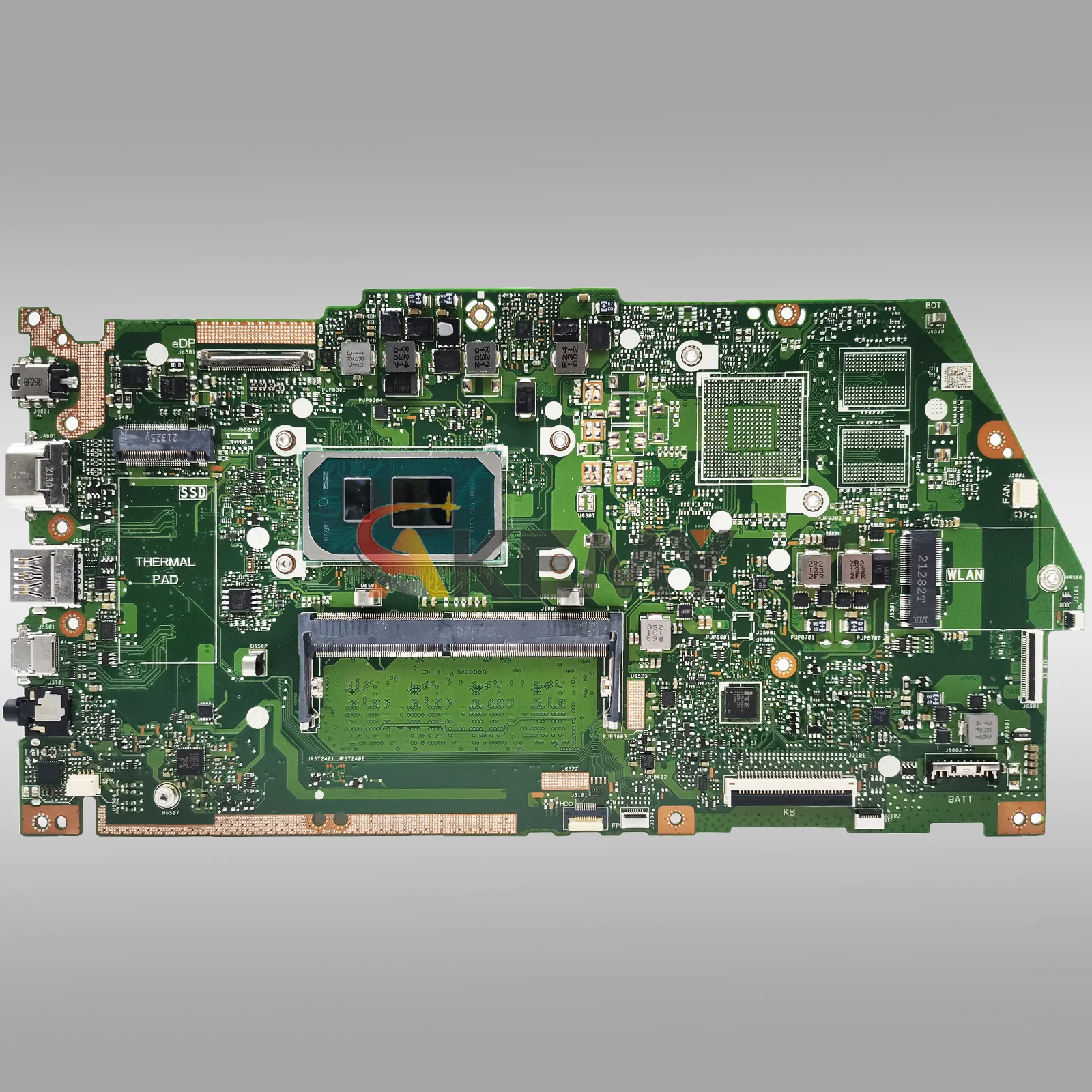 X513EA Laptop Moederbord Voor ASUS VivoBook X513EP v5050e v5100e X513EA X513E X513EQ Notebook Moederbord Met 11e Gen I3 i5 i7