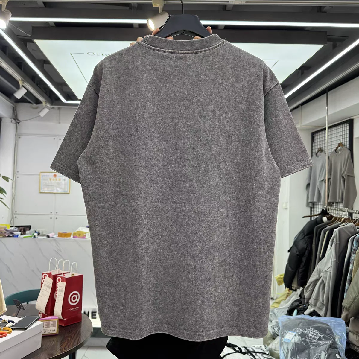 Retro Flame Red Lips Printed Short Sleeve T-shirt Men Women Summer Style T Shirt Tee