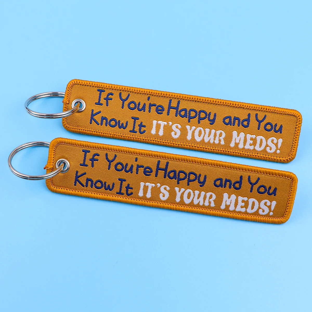 „IF YOU'RE HAPPY“ Stickerei-Sc – Embroidery Quote Bewertung und Preis