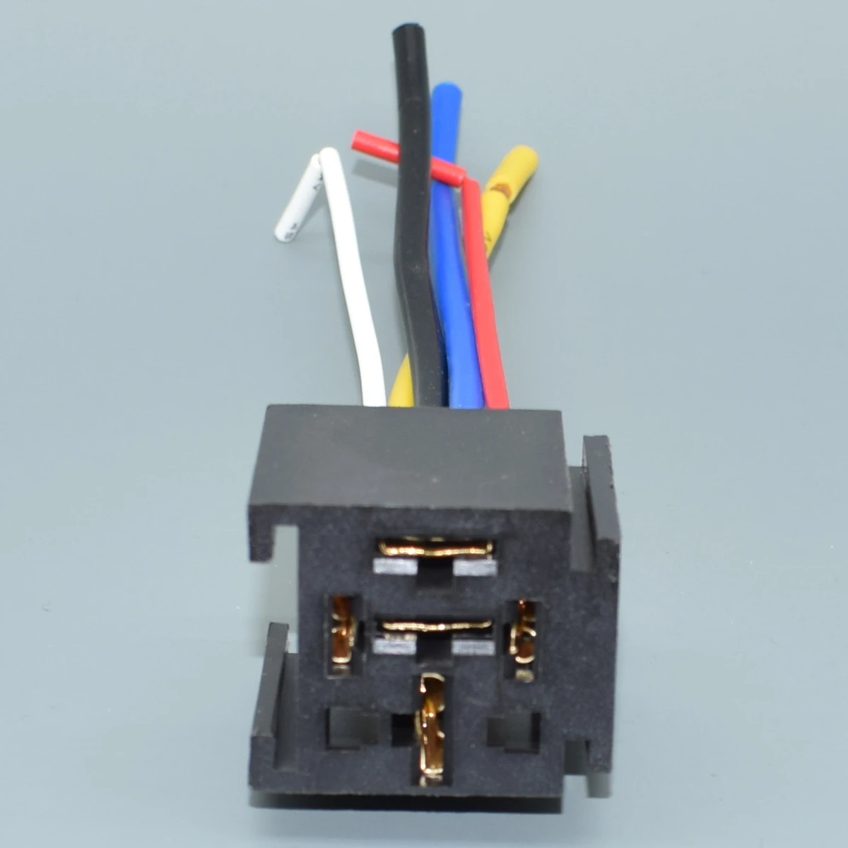 12V 80A  5Pin Auto Relay Socket for Universal Vehicles Headlamp Fuel Pump Circuit Repair car connector