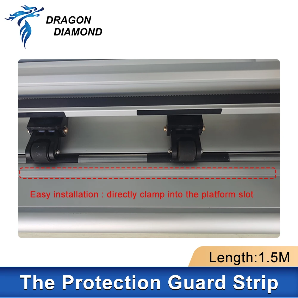 1.5M Length Cutting Plotter Protection Guard Strip 6/7/8mm For Roland GCC Mimaki Graphtec Vinyl Cutter Liyu Redsail Blade