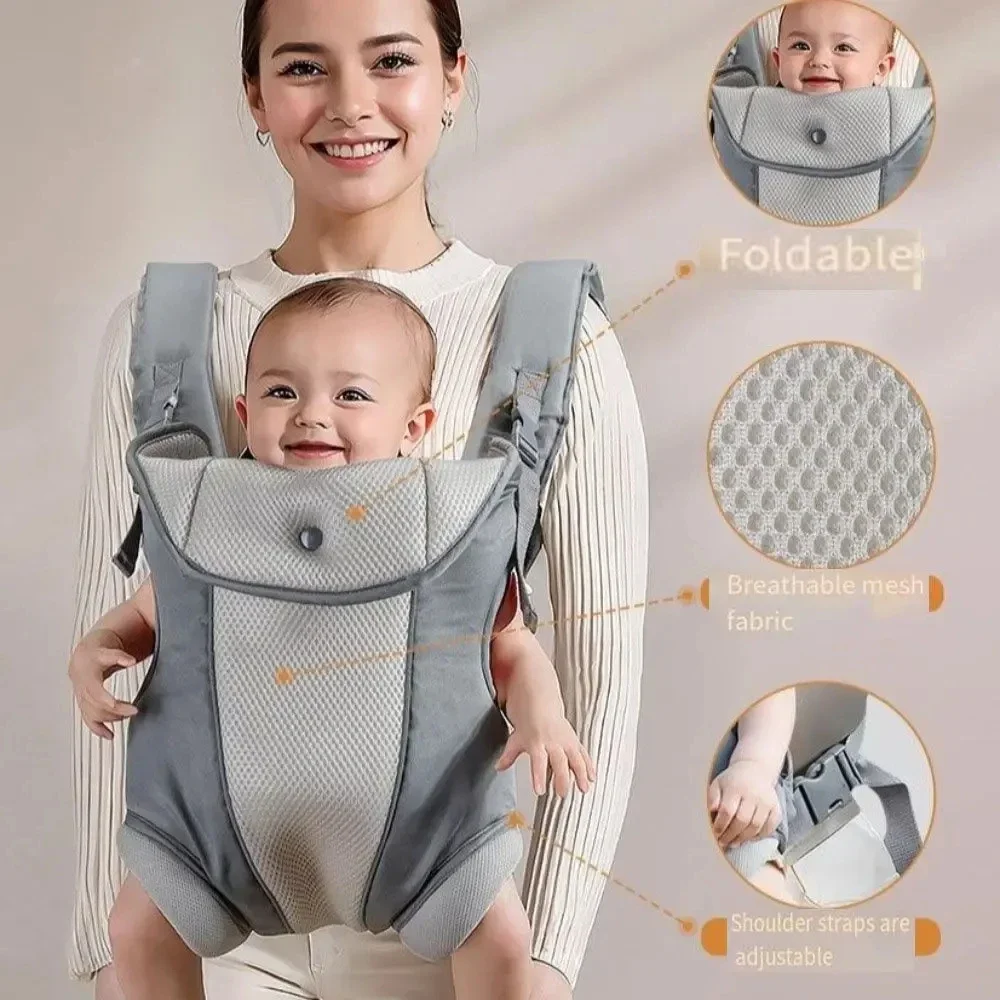 

Переноска-кенгуру, портативная детская сумка-держатель Bebe, переноски для новорожденных, рюкзак для малышей, регулируемый слинг для младенцев, дышащие детские сумки