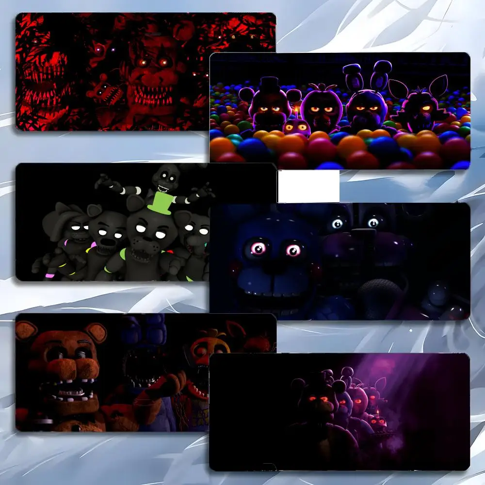 F-Five Nights at Freddys Game Horror Mouse Pad Mousepad Large Gaming LockEdge Thickened PC Table Desk Mat