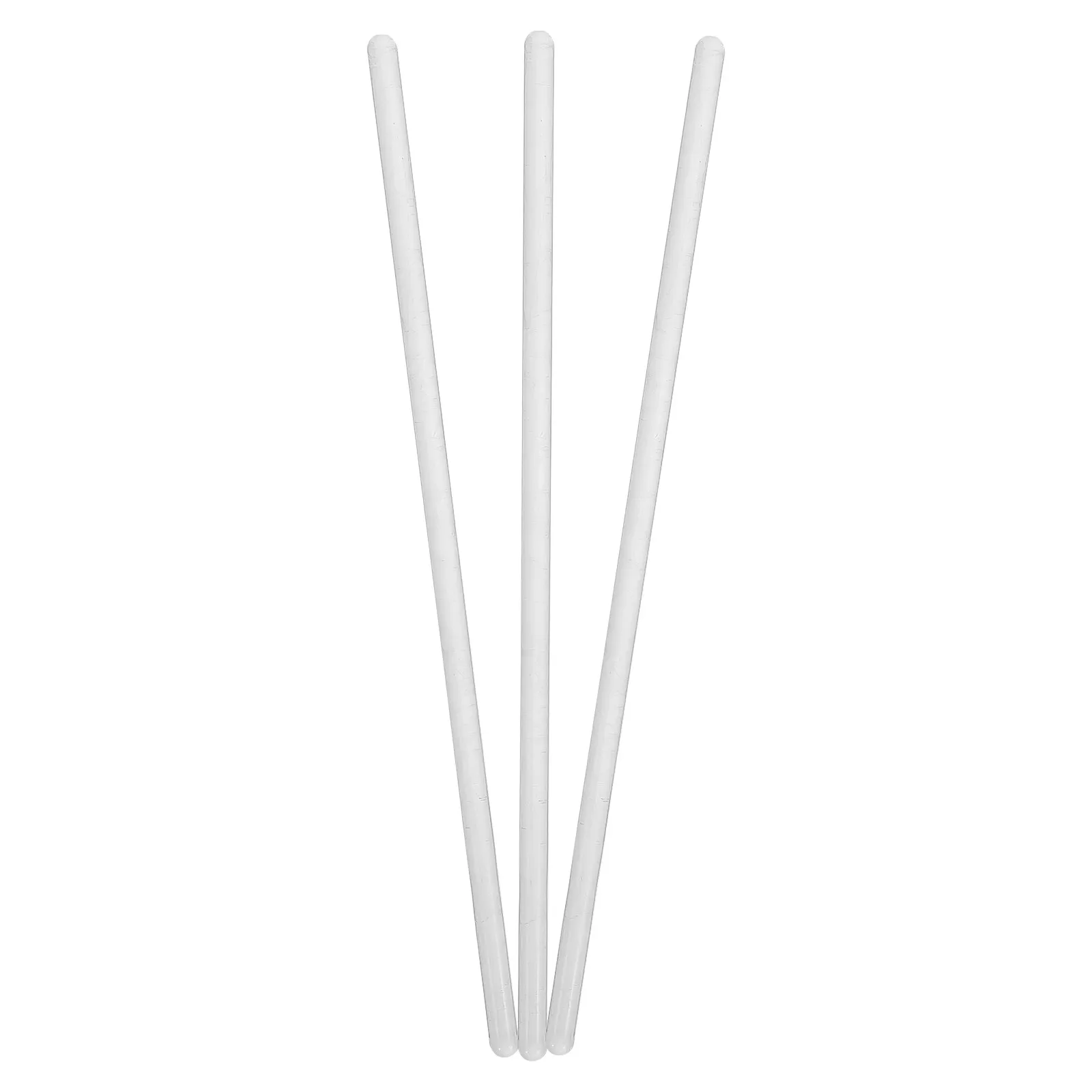 

3Pcs Glass Stirring Rod Precision-Polished Rounded Tip Solid Glass Lab Stirrer for Dissolution Promotion Evaporating Dish Use