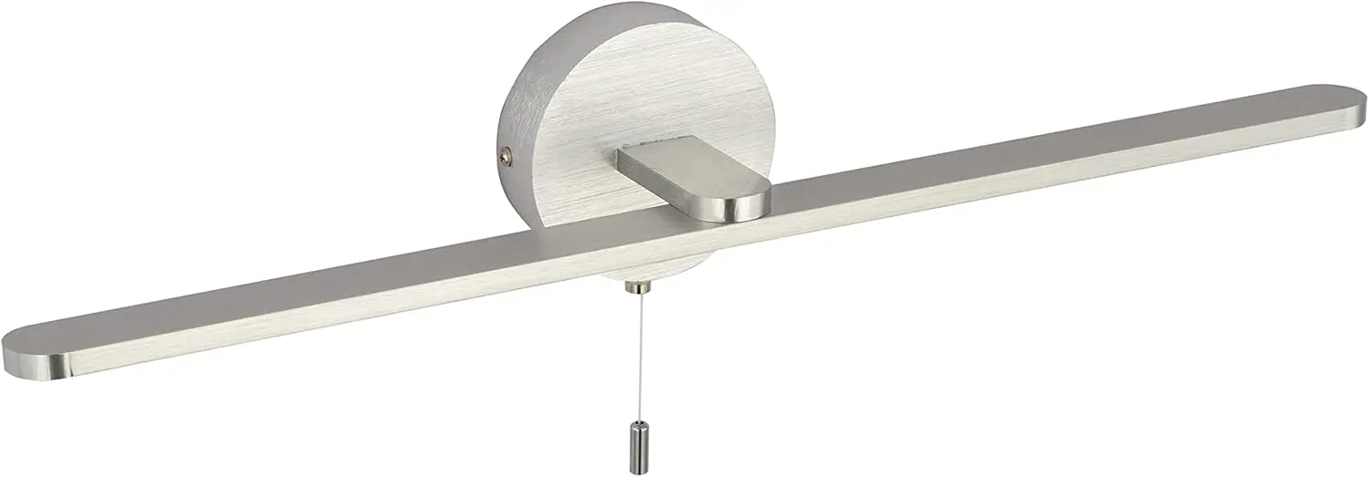 Modern Led Bathroom Vanity Light Bar,Bathroom Lighting Fixture Over Mirror Lamp Brushed Nickel Finished 24 Inch 5000K Pull