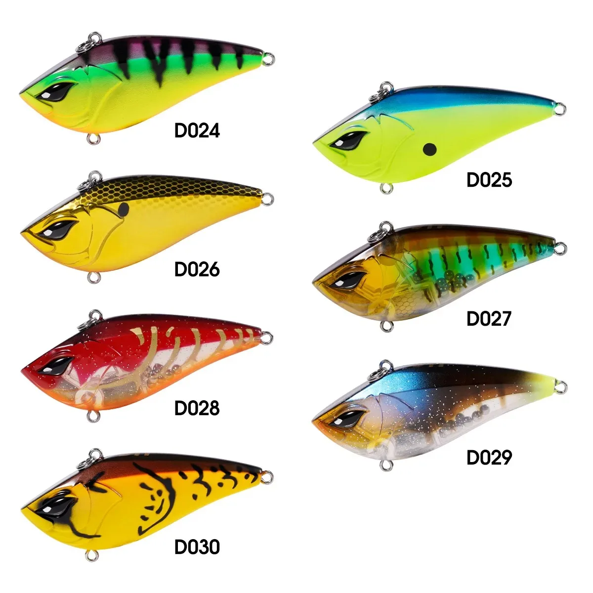 Señuelo VIB hundimiento Noeby 7cm – Crankbait duro para pesca - imagen 2