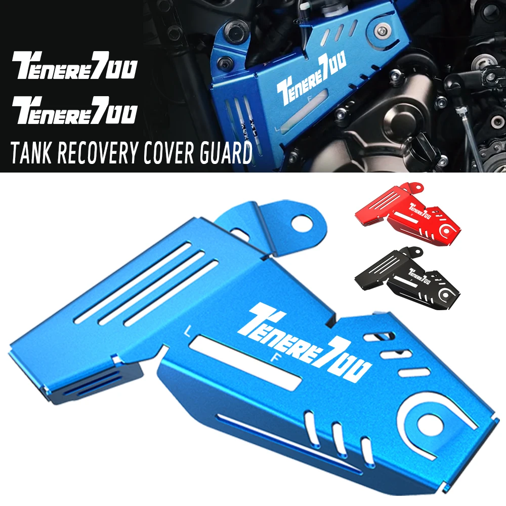 2024 2025 Coolant Recovery Tank Shield Cover FOR Yamaha XTZ700 T7 Tenere 700 / Rally Edition 2020-2023 Coolant Reservoir Guard